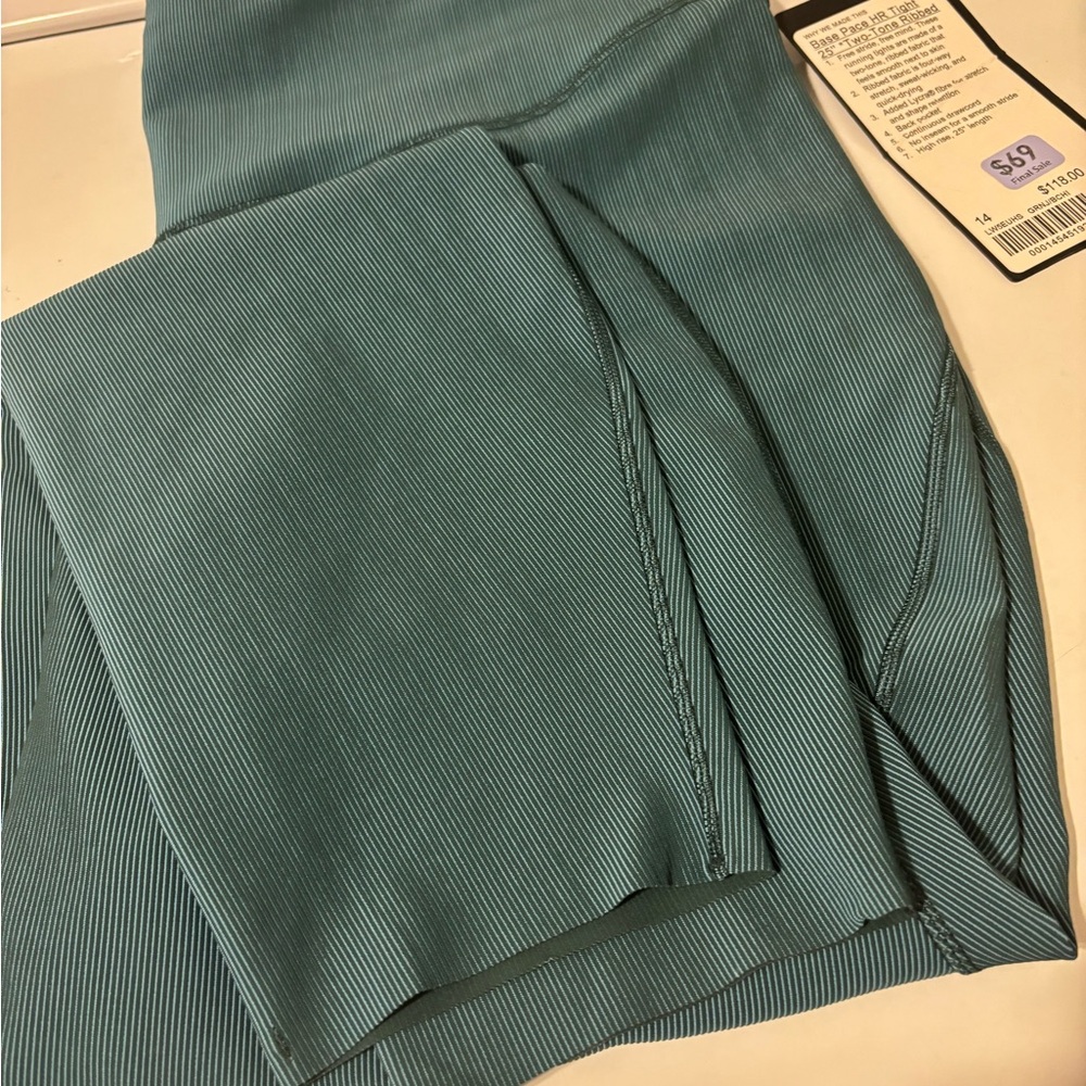 lululemon athletica Teal Leggings